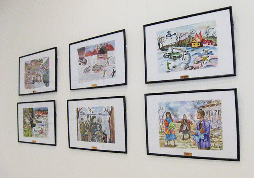 Азербайджанское детство в духе ненависти. Дети Азербайджана. Children's art